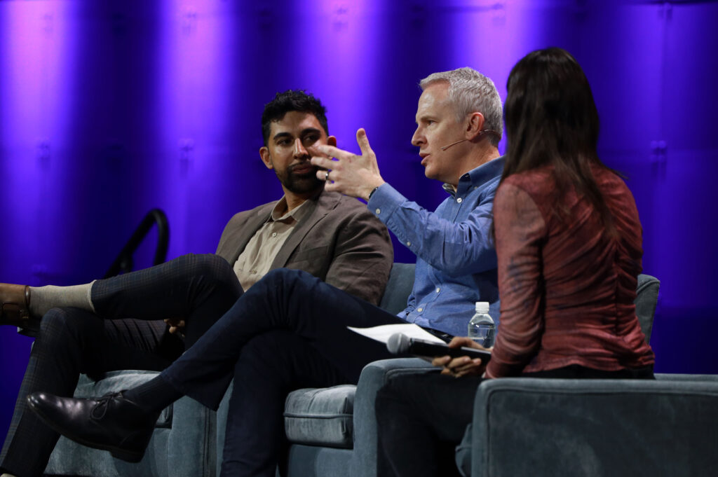 Speakers present on the main stage at NAB Show 